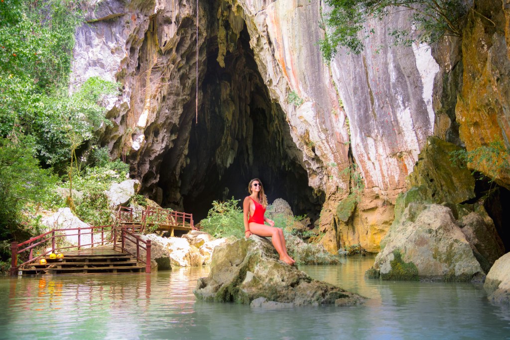 Majestic karst mountains, a UNESCO World Heritage site with ancient origins.