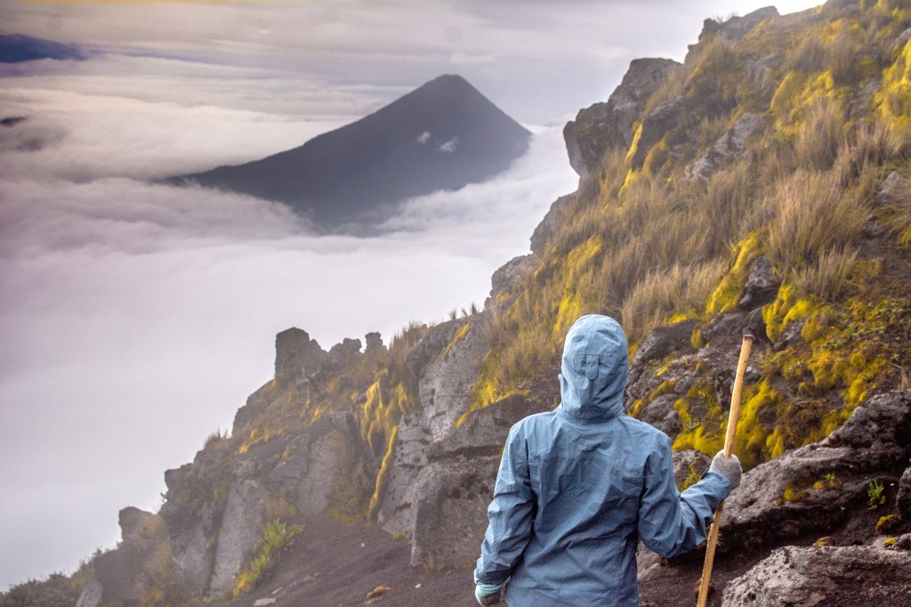 Bianca Enthralled by the Majesty of Fuego Volcano - Nature's Fiery Spectacle in Guatemala