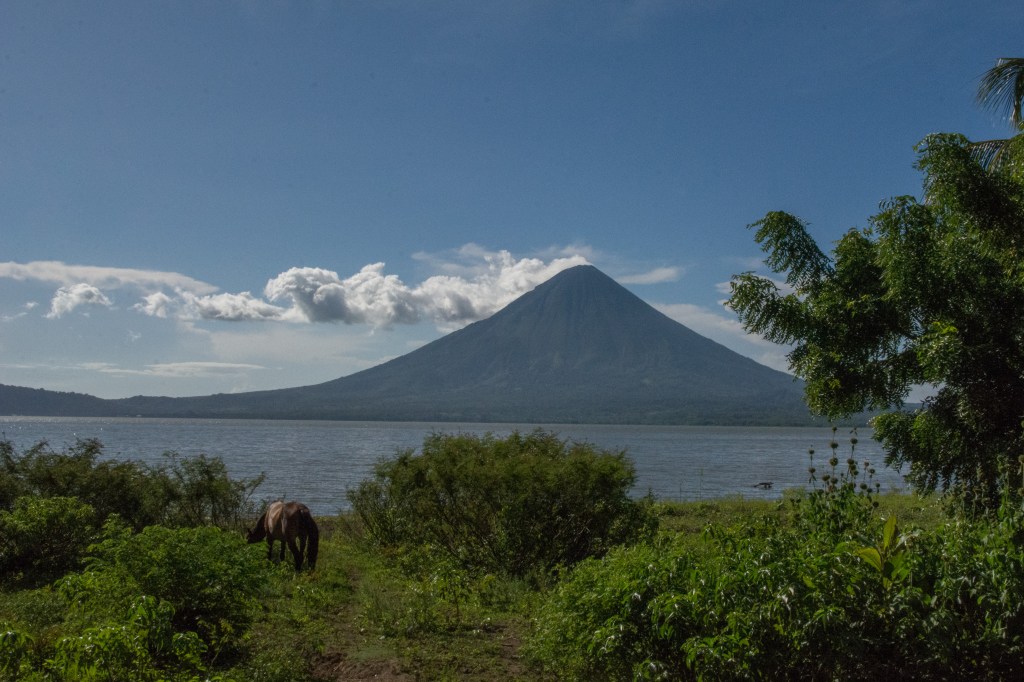Ometepe's Majestic Maderas Volcano - Awe-Inspiring Natural Beauty