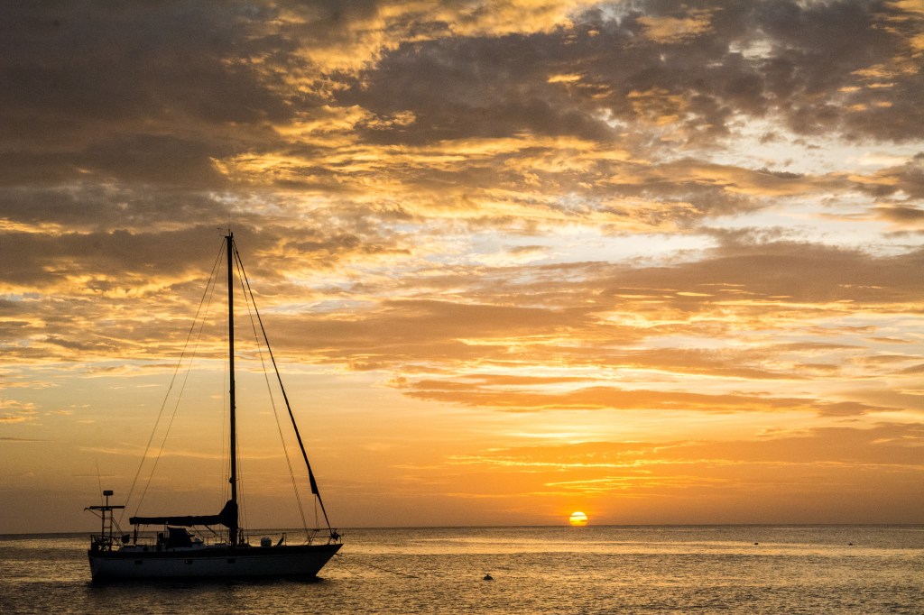 Spectacular Sunset at Playa Gigante, Nicaragua - Nature's Evening Display