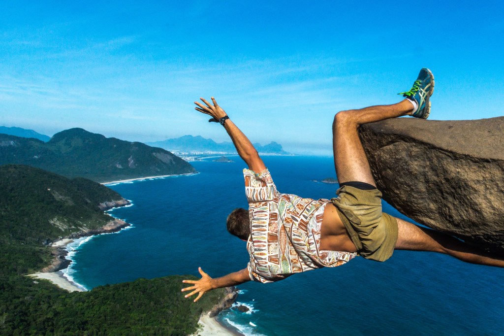 Brett Capturing the Perfect Shot at a Popular Instagram Location