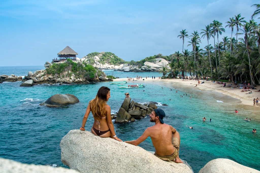 Tayrona National Park: Experience the magic of spending the night in a hammock beneath the starry Caribbean sky, nestled on a pristine beach amidst untouched tropical forest. Immerse yourself in the natural wonder of this coastal paradise.
