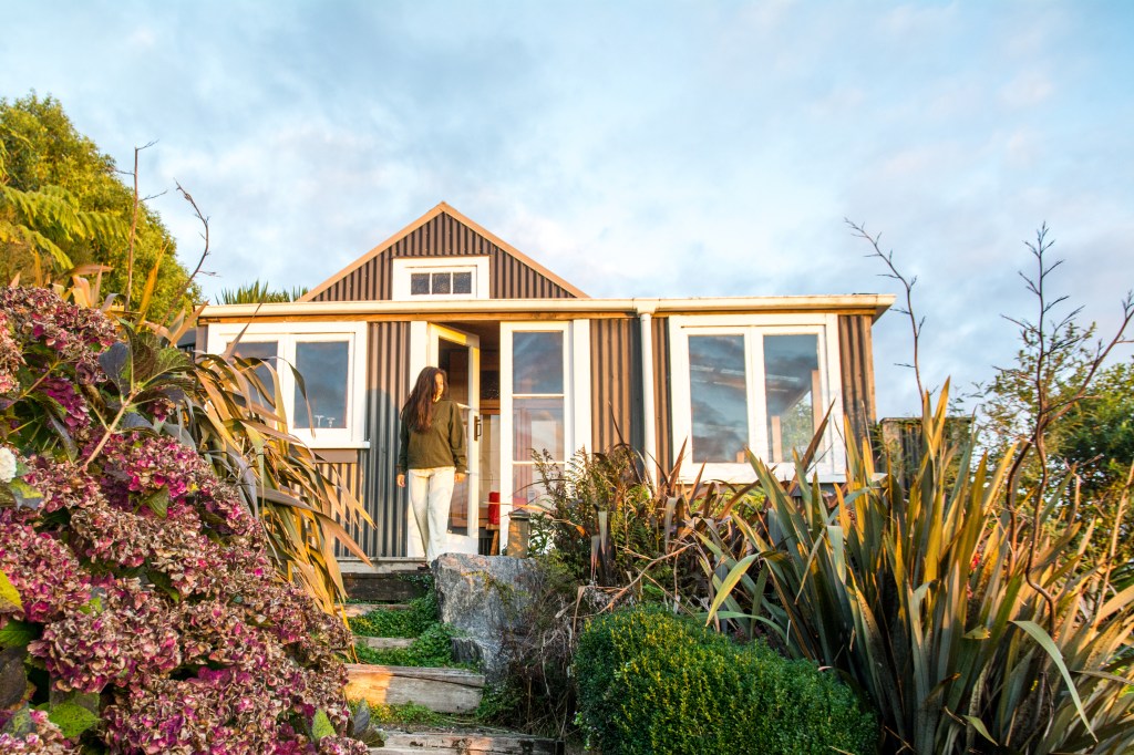 Experience the charm of a tiny home in Waitomo. A cozy and unique accommodation option surrounded by nature, providing a comfortable stay in New Zealand.