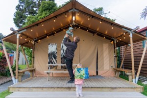 Safari Tent, Rotorua, Camping