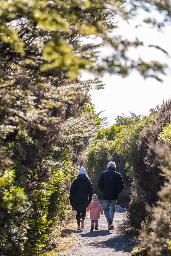 Easy family walk to Tawhai Falls waterfall, also known as Gollum’s Pool from Lord of the Rings, Tongariro National Park New Zealand travel blog