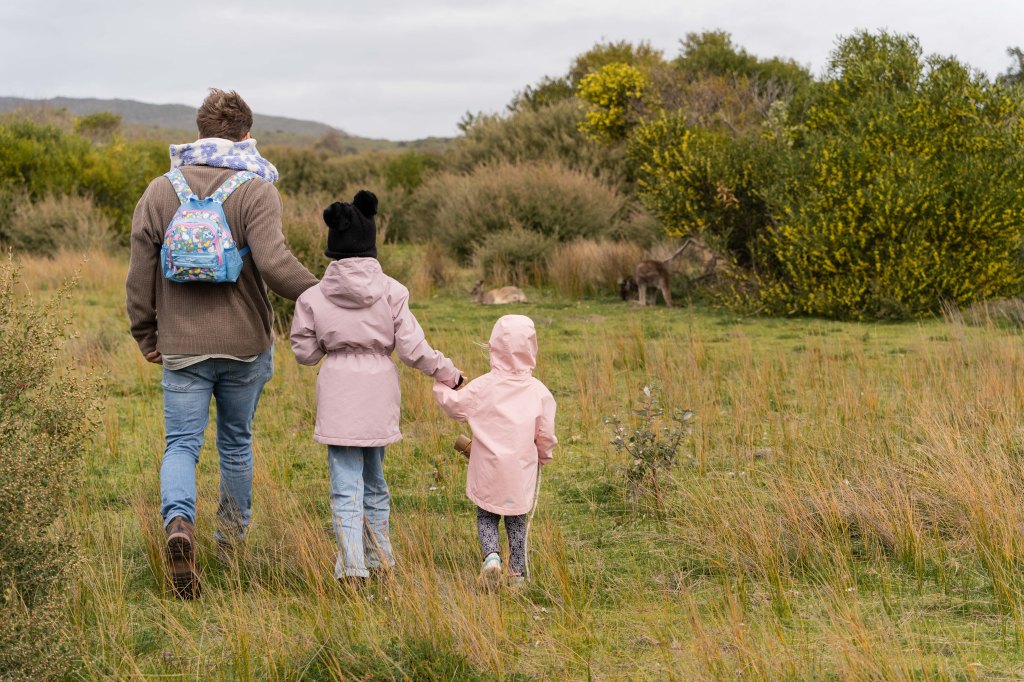 Spotting wildlife at Wilsons Promontory National Park during a nature walk.